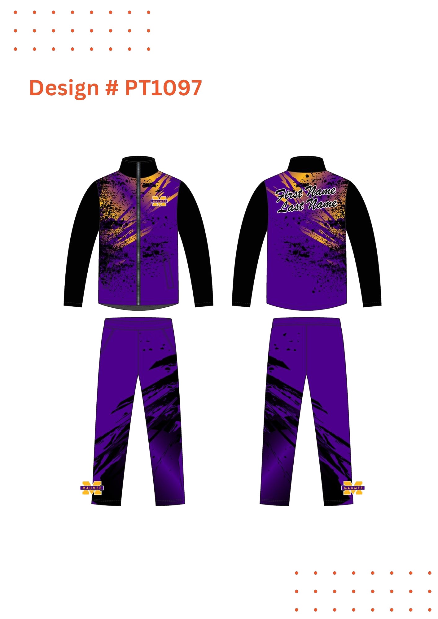 Custom Track Jackets & Pants